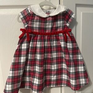 Janie and Jack baby girls Holiday dress, size 6-12 months NWT